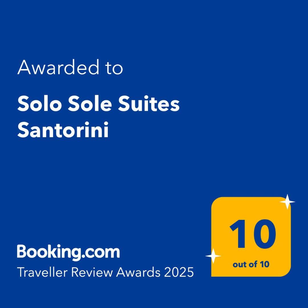 Solo Sole Suites Santorini Exo Gonia Exterior photo